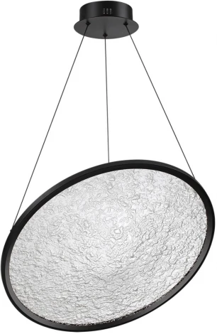 Подвесной светильник Odeon Light Fuso 7046/41L черн/металл/акрил LED 41W 3000K 220V