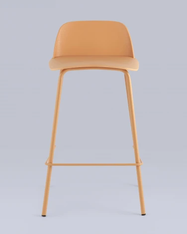 Стул полубарный Mist желтый 4 шт Stool Group арт.УТ000038438