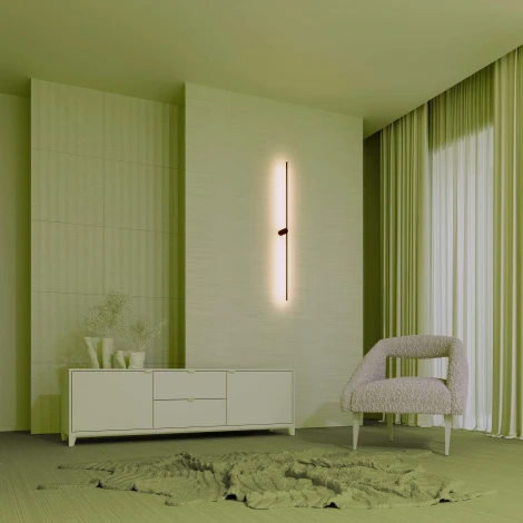 Настенный светильник LED SP-VINCI-M-S1200x55-12W Day4000 (BK, 110 deg, 230V) (Arlight, IP20 Металл) 036930