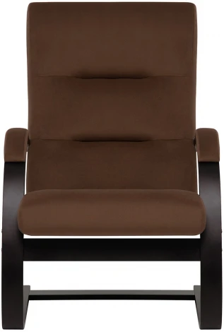 Кресло Leset Монэ (Фанера,Березовый шпон,Металл,Велюр/Светло-коричневый) арт.2500000070914