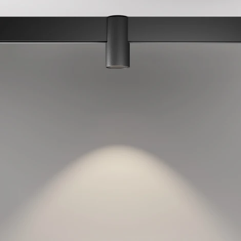 Трековый светильник магнитный 48V Maytoni Alfa TR122-2-7W4K-B (LED, круглые)