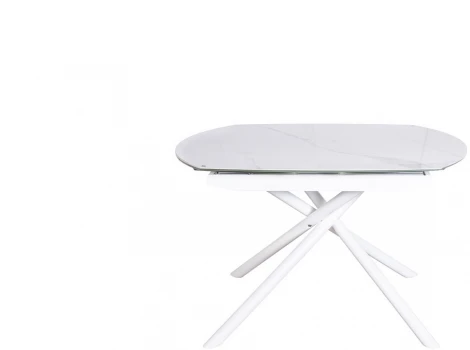 Кухонный стол Garda Decor 83MC-1957DT BEL (Белый/Белый)