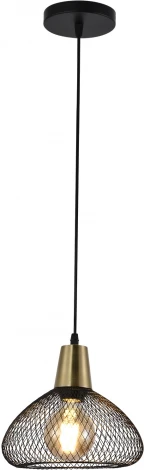 Подвесной светильник Reluce 03204-3.9-01 BK+COPPER (220V, на проводе)