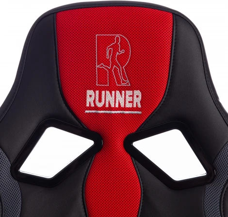 Кресло RUNNER Tetchair (Черный,Красныйй).