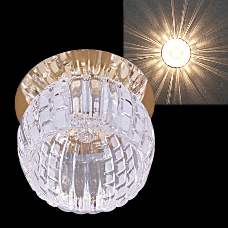 Встраиваемый точечный светильник Reluce 08148-9.0-001H G9 GD+WT (220V, круглые)