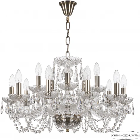 Подвесная люстра Bohemia 119 119/10+5/240 Pa