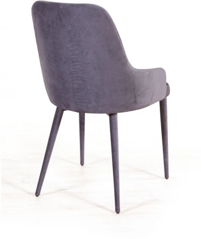 Стул Douglas ромб, бархат серый 27 Top Concept (21439)