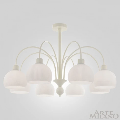 Потолочная люстра на штанге Arte Milano Napoli 313066/D820/8 IV (220V)