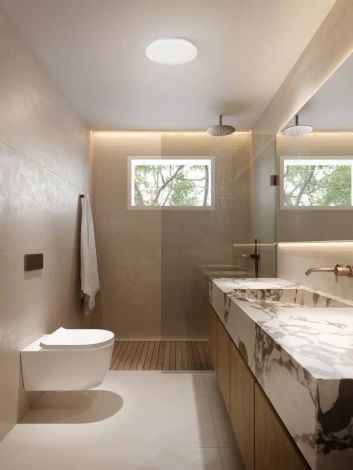 Потолочный светильник светодиодный с регулировкой цветовой температуры IP44 Eglo Frania-Ip 902077