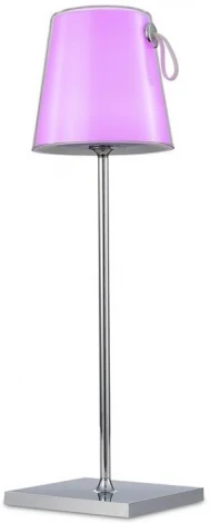 Настольная лампа ST Luce Portali SL1009.104.01 Хром/Белый LED 1*5W 3000K+RGB