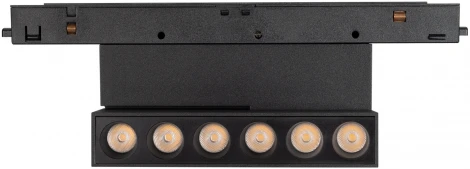 Трековый светильник магнитный светодиодный MAG-ORIENT-DOTS-FOLD-S195-6W Day4000 (BK, 30 deg, 48V, DALI) (Arlight, IP20 Металл) 041529 MAG-ORIENT