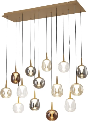 Подвесной светодиодный светильник каскадный Mantra Andromeda 8936+14PL