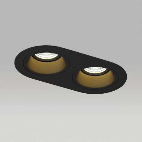 Встраиваемый светильник под LED модуль/ламп МR16 Lightstar Domino D6570707BMOD (220V)