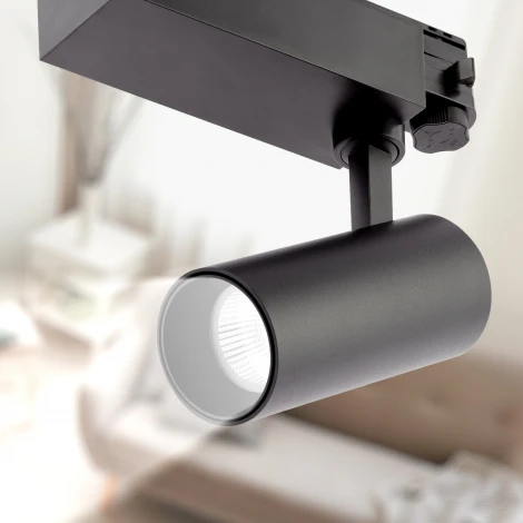 Трековый светильник ЭРА SТR-30-36-30K-B20 (LED, 220V, круглые, IP40)