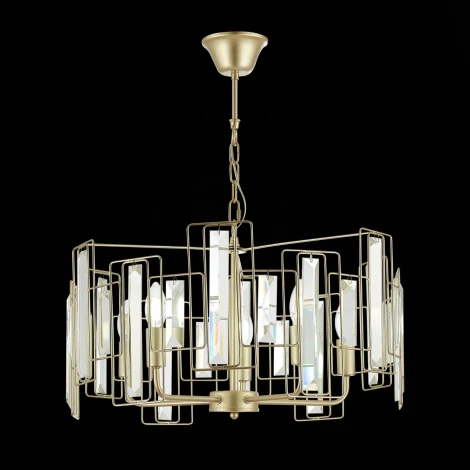 Подвесная люстра Evoluce Giano SLE103403-05 (220V, на цепи, круглые)