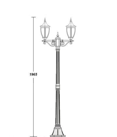 Наземный фонарь Oasis Light Coventry 91508 A