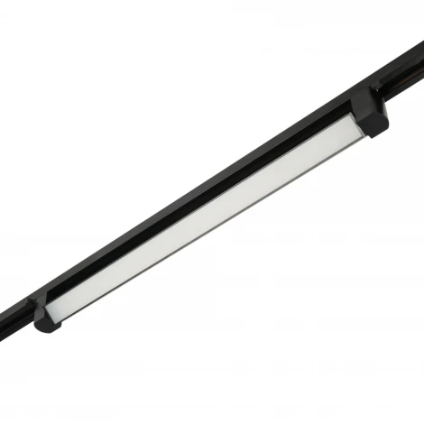 Трековый светодиодный светильник 220V однофазный MyFar Лайнс MT0112-30W3K-B