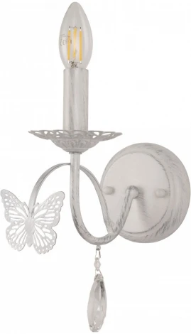 Бра Arte Milano AM346179 346179/1W WT+SL (220V, подвески, подсвечник, свеча)