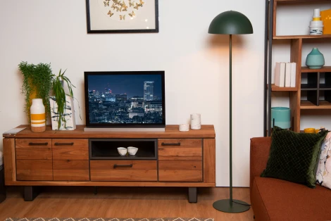 Торшер с выключателем Siemon 45796/01/33 (220V, круглые)