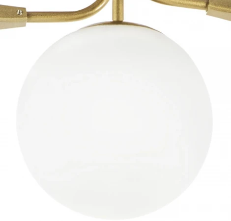 Потолочная люстра на штанге Lightstar Croco 815553 (220V, шарики, молекулы)