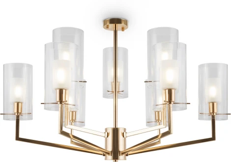 Потолочная люстра на штанге Freya Felicity FR5206PL-09FG (220V)