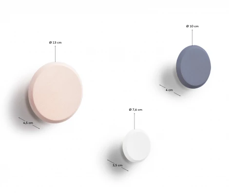 Nadua Набор вешалок натурального синего и белого цвета La Forma (ex Julia Grup) арт.146005