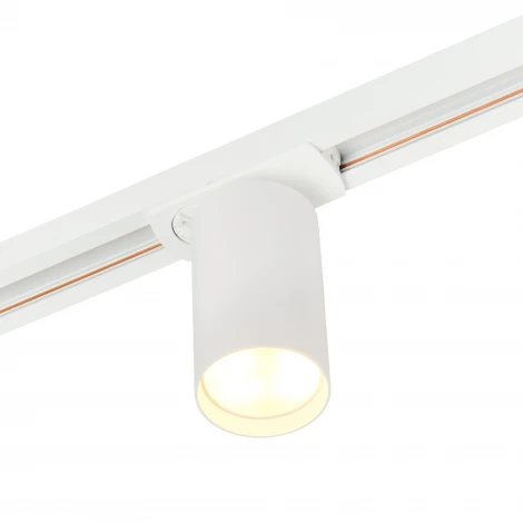 Трековый однофазный светильник 35W 220V однофазный MyFar Бим MT0120-GU10-W