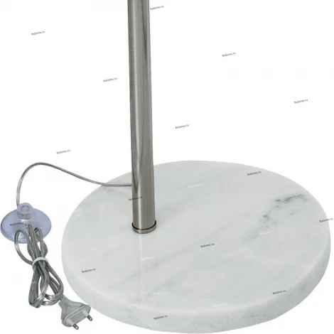 Торшер изогнутый Arte Lamp Paolo A5822PN-1SS (220V)