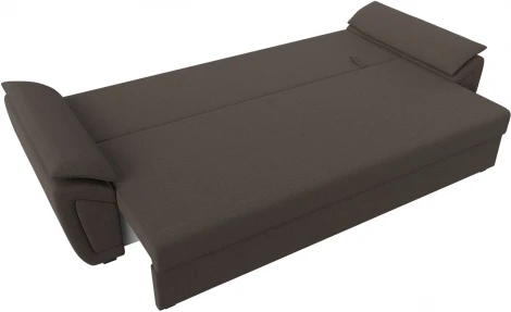 Диван прямой Нэстор Лайт (Коричневый/Рогожка) Лига Диванов арт.121552