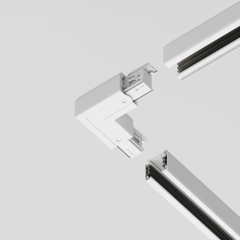 Коннектор угловой внутренний Trinity белый (трехфазный) Maytoni Technical TRA005CL-31W-R (220V)