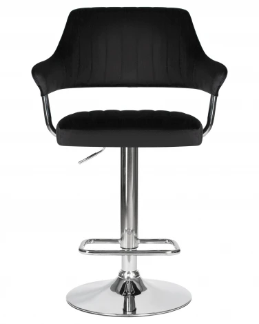 Стул барный DOBRIN CHARLY (черный велюр (MJ9-101))
