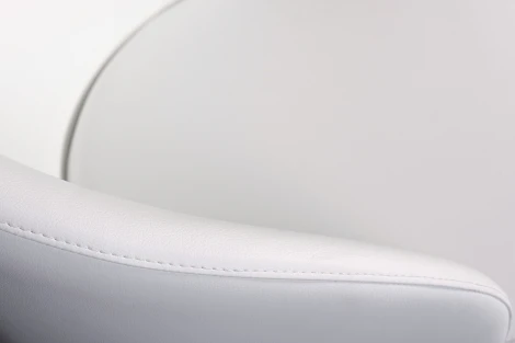 Обеденный стул Garda Decor 58DB-19015STUL-BEL (Черный/Белый)