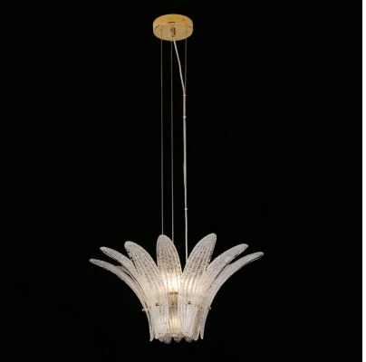 Подвесная люстра Newport 8800 8804/S gold white (220V, на тросе)