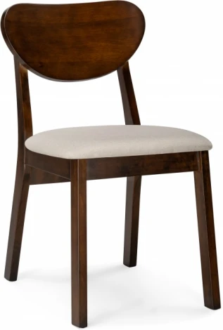 Деревянный стул Loid (Loid dirty oak / light beige) Woodville арт.15521