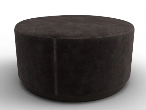 Пуф 005 (ДСП/Пластик/Велюр/Коричневый) Лига Диванов 132509