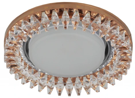 Встраиваемый точечный светильник Эра DK LD20 TEA/WH