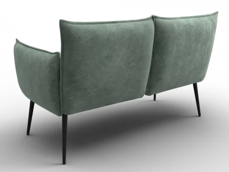 Диван прямой Лига-083 (Фанера/Металл/Велюр/Зеленый) Лига Диванов 131077