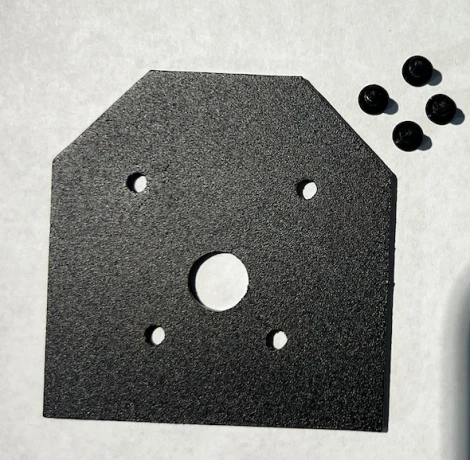 Заглушка торцевая для магнитного шинопровода для натяжного потолка iLedex Vision48/22 END CAP 4822-61/60-BK