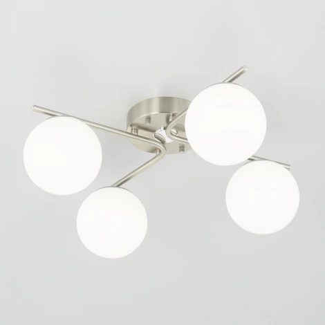 Потолочная люстра RGB с пультом управления Citilux Адам Смарт CL228A141 (LED, 220V, умный дом - Алиса, шарики)