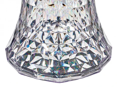 Стул-пуф Stone прозрачный