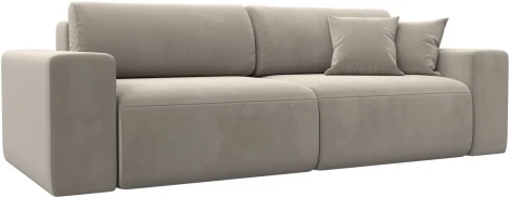 Диван прямой Лига-036 НПБ Классик (Бежевый/Микровельвет) Лига Диванов арт.121296