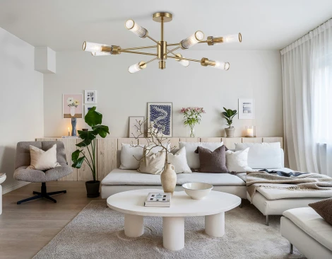 Потолочная люстра на штанге Ambrella High Light LH55162 (220V)