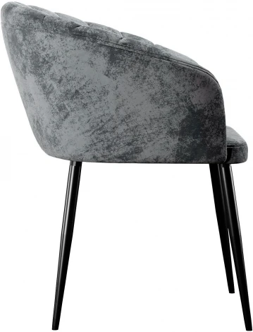 Стул DikLine 441 M14 серый, ножки черные арт.00-00072787