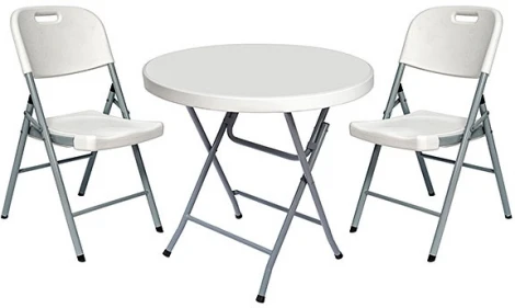 Стол складной барный Сатурн серый