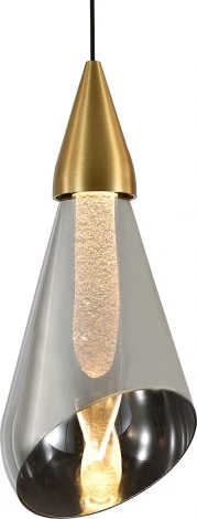 Подвесной светильник (11049/1P Gold) Indigo Riflesso V000108L (LED, 220V, на проводе)