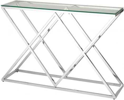 Консоль Stool Group ИНСИГНИЯ 115*30 серебро УТ000001502