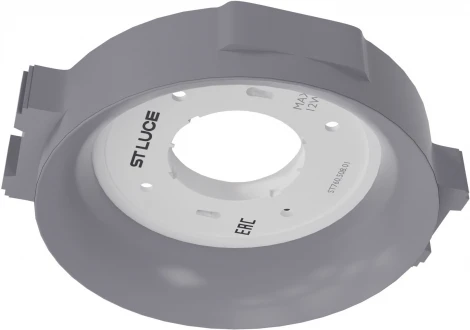 Встраиваемый светильник в натяжной потолок ST Luce ST760.508.01 Белый, Серый GX53 1*12W 220V (круглые)