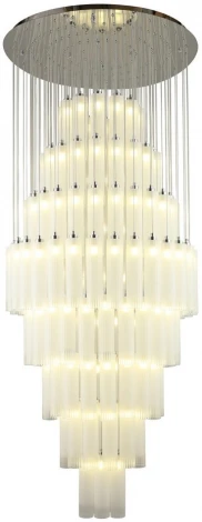 Подвесная люстра ярусная каскадная Aployt Francesca APL.859.06.144 (220V, на проводе)