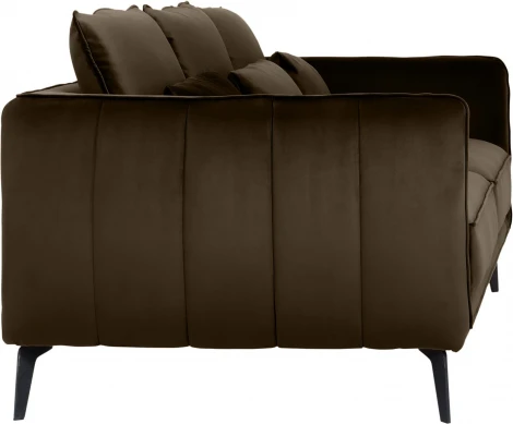 Диван Amsterdam трехместный ОГОГО (арт.342366), (Ткань/Коричневый)