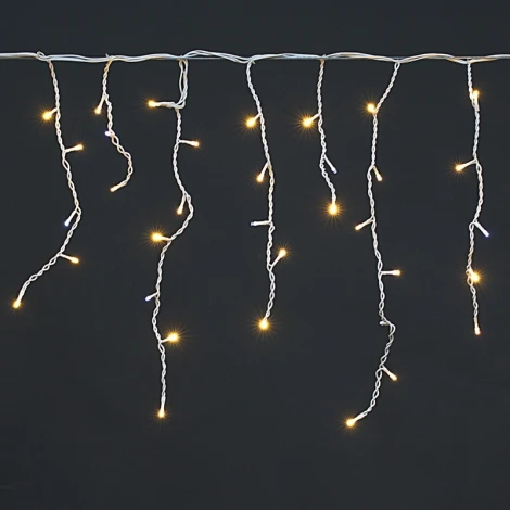 Гирлянда светодиодная Бахрома 3 x 0,6 м Sneha A-012R WW/W FLASH
